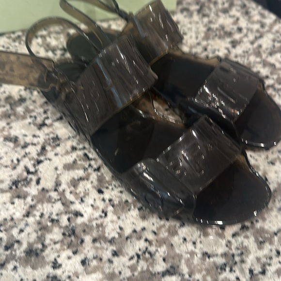 Off-White Transparent Black Sandals - Picture 6 of 17